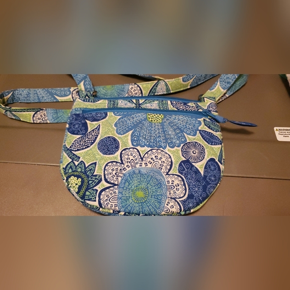 Vera Bradley Doodle Daisy Purse Retired Pattern EUC - Picture 6 of 8